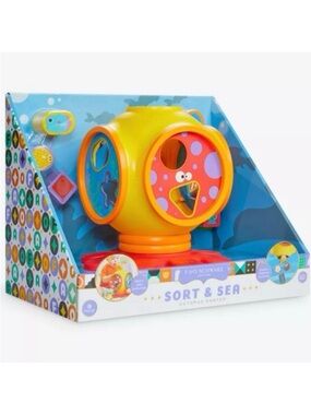 🆕-FAO Schwarz Sort & Sea
9-piece octopus shape sorting set